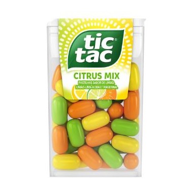 BALA TIC TAC CITRUS MIX 16G