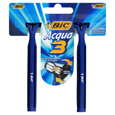 APARELHO BIC DESC ACQUA 3 UN