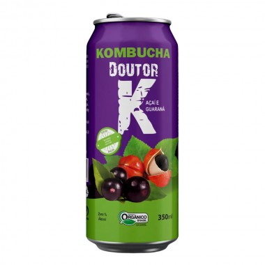 KOMBUCHA ORGANICA DOUTOR K GUAR ACAI 350