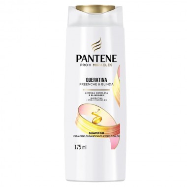 SHAMPOO PANTENE QUERATINA 175ML