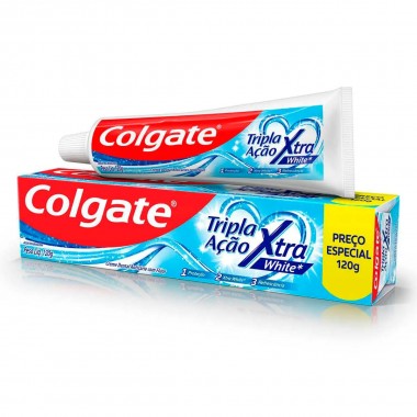 CREME DENTAL COLGATE T.ACAO XTRA W 120GR