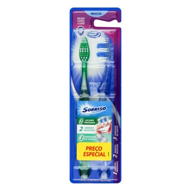 ESCOVA DENTAL SORRISO TRIPLA C2 UN