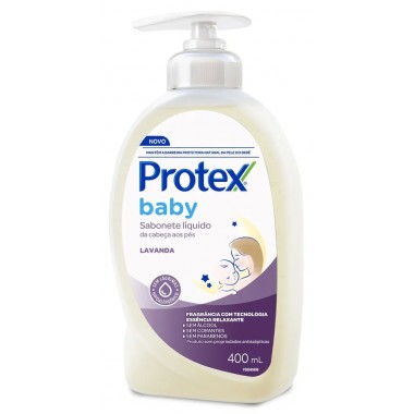 SABONETE LIQ PROTEX BABY LAVANDA 400ML