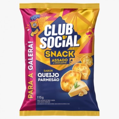 SALG CLUB SOCIAL SNACK PARMESAO 115G