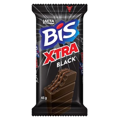 CHOCOLATE WAFER LACTA BIS BLACK XTRA 45G