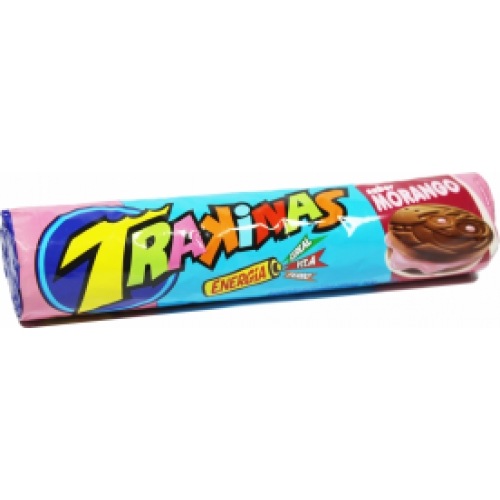 BISCOITO TRAKINAS MORANGO 126GR