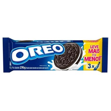 BISCOITO OREO CHOC BAU PACK 3 270G BISCOITO OREO CHOC BAU PACK 3 270G