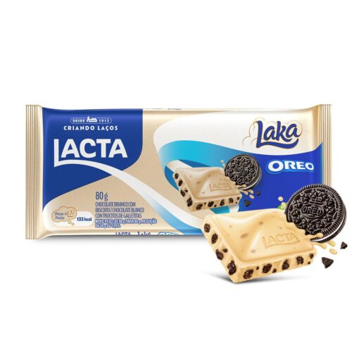 CHOCOLATE LACTA LAKA OREO 80GR