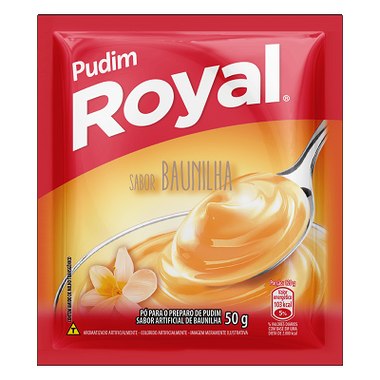 PUDIM ROYAL BAUNILHA 50GR