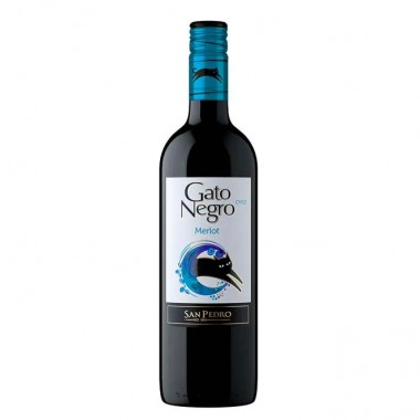 VINHO GATO NEGRO MERLOT 750ML