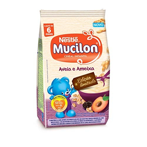 MINGAU MUCILON NESTLE AMEIXA AVEIA 180GR