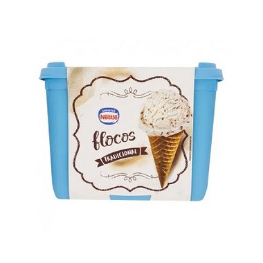 SORVETE NESTLE FLOCOS TRAD 1,5L