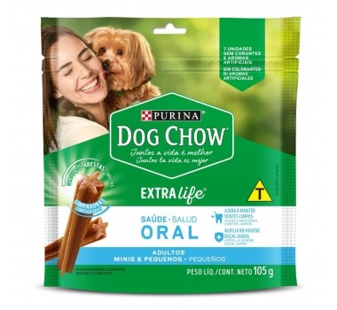 PETISCO DOG CHOW ORAL PEQUENOS 105G