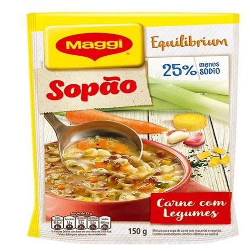 SOPAO MAGGI CARNE MENOS SODIO 150GR