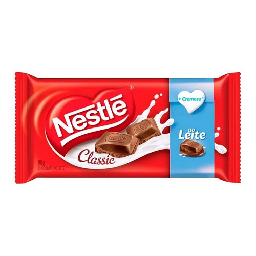 CHOCOLATE NESTLE CLASSIC AO LEITE 80GR