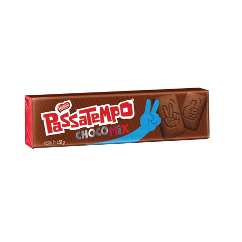 BISCOITO PASSATEMPO CHOCOMIX 150GR