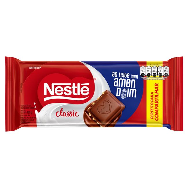 CHOCOLATE NESTLE AMENDOIM 150GR