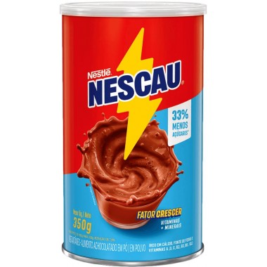 ACHOCOLATADO NESCAU 33PC MENOS ACUC 350G