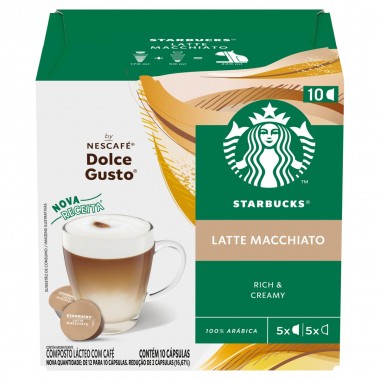 CAFE STARBUCKS LATTE MOCCHIA CAPS 107,5G