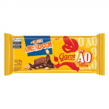 CHOCOLATE GAROTO AMENDOIM 150G