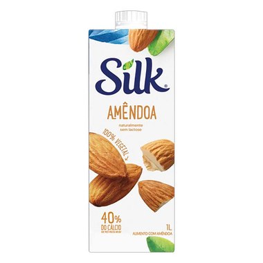 BEBIDA DANONE SILK BASE DE AMENDOA 1L