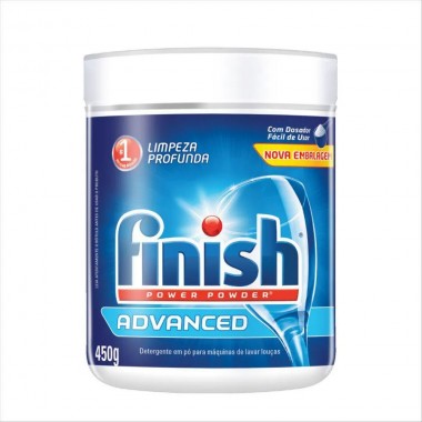 DETERGENTE LOUCA FINISH POWER ADV 450G