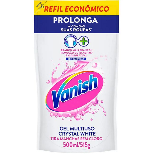 TIRA MANCHAS VANISH WHITE GEL REFIL500ML