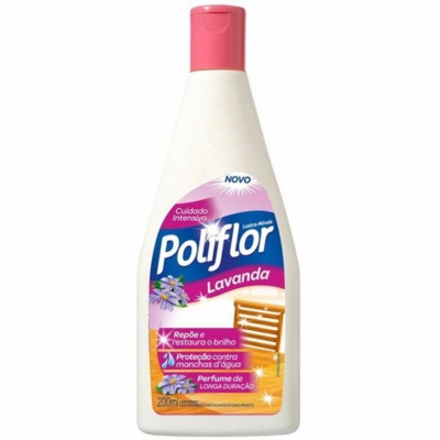 LUSTRA MOVEIS POLIFLOR LAVANDA 200ML