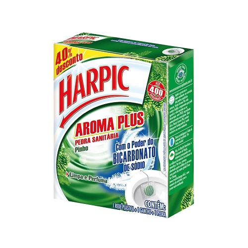 DESINFETANTE SANIT HARPIC PIN PEDRA 20G