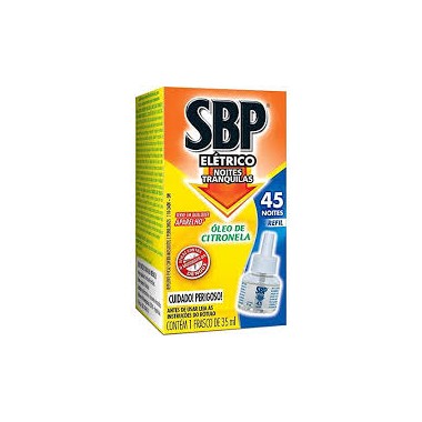 REPELENTE ELETR LIQ SBP 45NT CITR 35ML