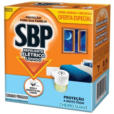 REPELENTE ELETR LIQ SBP AP+REF SUAVE UN