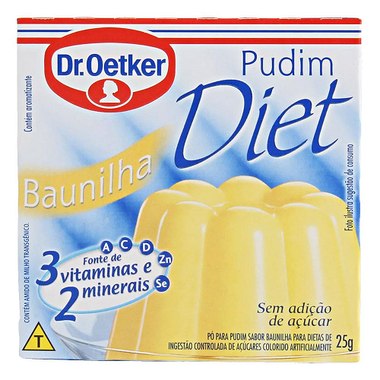 PUDIM DR OETKER BAUNILHA DIET 25GR