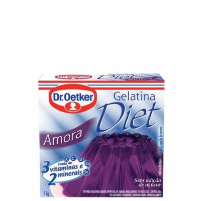 GELATINA DR OETKER DIET AMORA 12GR