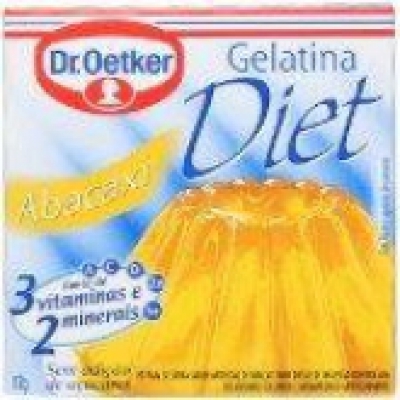 GELATINA DR OETKER DIET ABACAXI 12GR