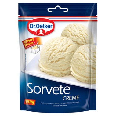 SORVETE DR OETKER CREME 150GR