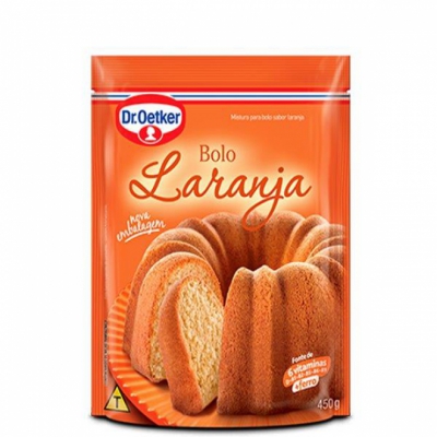 MISTURA BOLO DR OETKER LARANJA SHT 450G