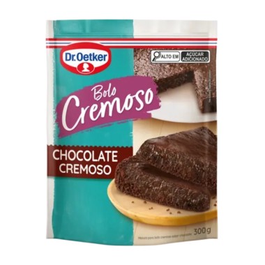 MISTURA BOLO DR OETKER CHOC CREMOSO 300G