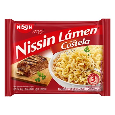 MASSA INST NISSIN COSTELA 85G
