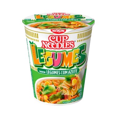 NISSIN CUP NOODLES LEGUMES C/AZEITE 67GR