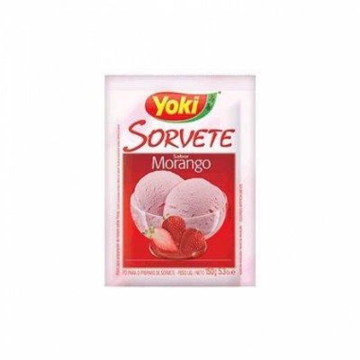 SORVETE YOKI MORANGO 150GR