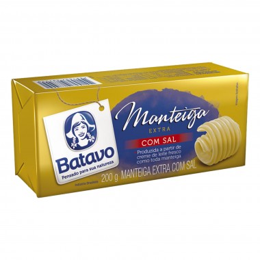 MANTEIGA BATAVO EXTRA CSAL 200GR