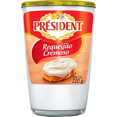 REQUEIJAO PRESIDENT TRAD COPO VD 200GR