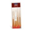 CONJ TRAMONTINA FACA CHURRASCO PRETO 3PC