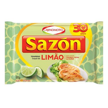 TEMPERO SAZON LIMAO 60GR