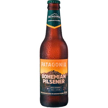 CERVEJA PATAGONIA BOHEIMIAN PIL LN 355ML