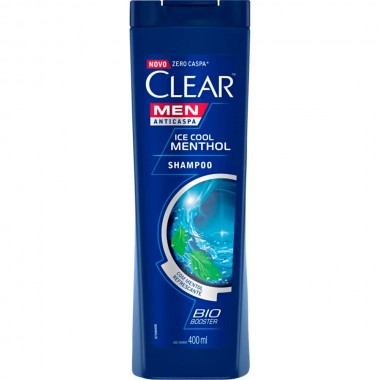 SHAMPOO CLEAR ICE MENTHOL 400ML