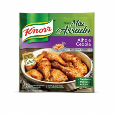 TEMPERO KNORR MEU ASSADO ALHO CEBOLA 25G