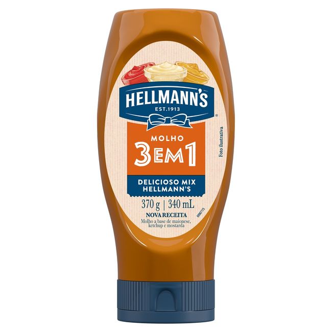 CATCHUP HELLMANNS MIX 3EM1 370GR