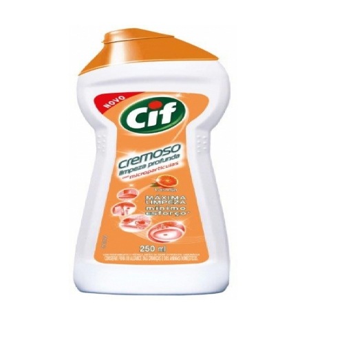 LIMPADOR CIF CREMOSO LARANJA 250ML