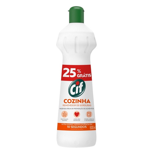 DESENGORDURANTE CIF SPRAY 500ML 25GTS
